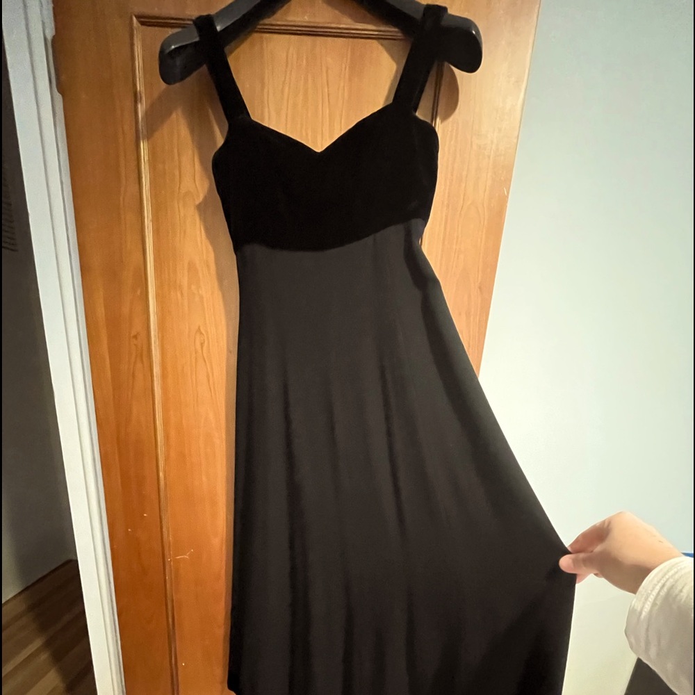 Classic Velvety top and bottom; designer dress